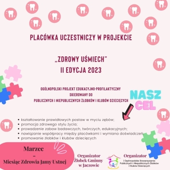 PLAKAT NA FB zdrowy uśmiech