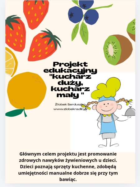 Kucharz duży. Kucharz mały.