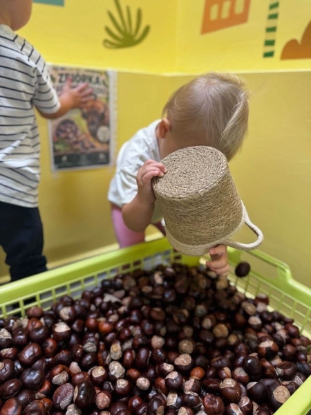 Małe rączki pomagają...